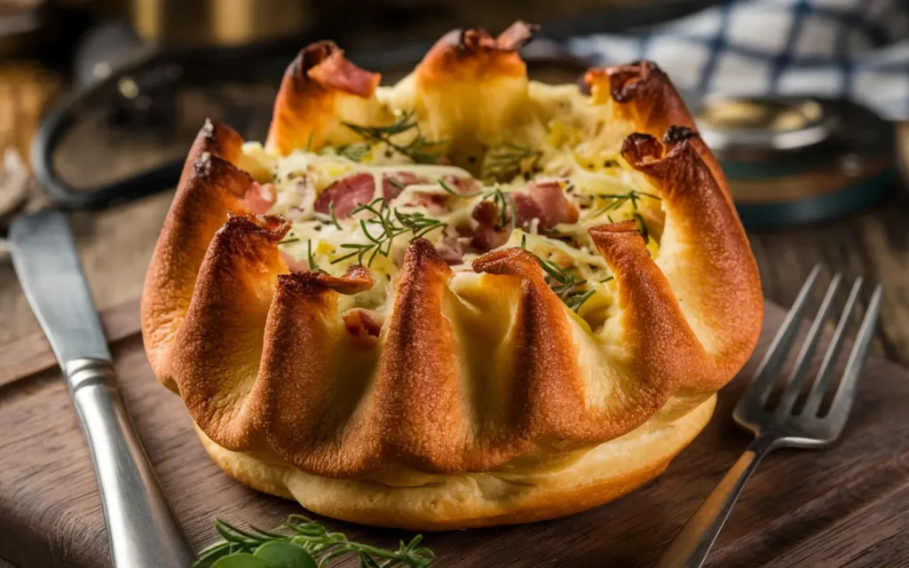 Golden, airy popovers showcasing the secret to making popovers pop