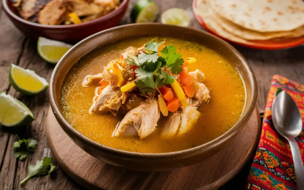 caldo de pollo recipe