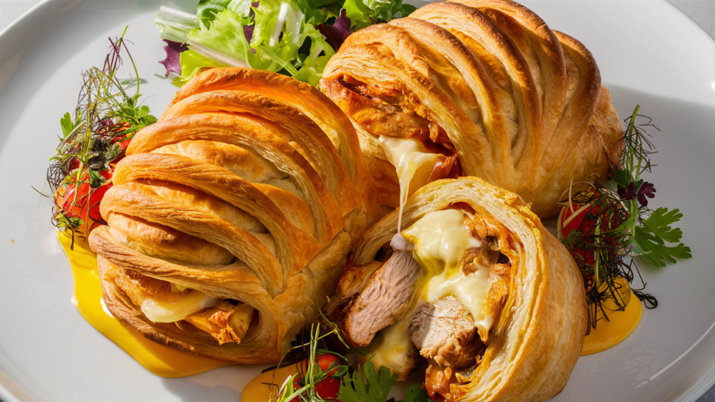 chicken and cheese jalousie recipe