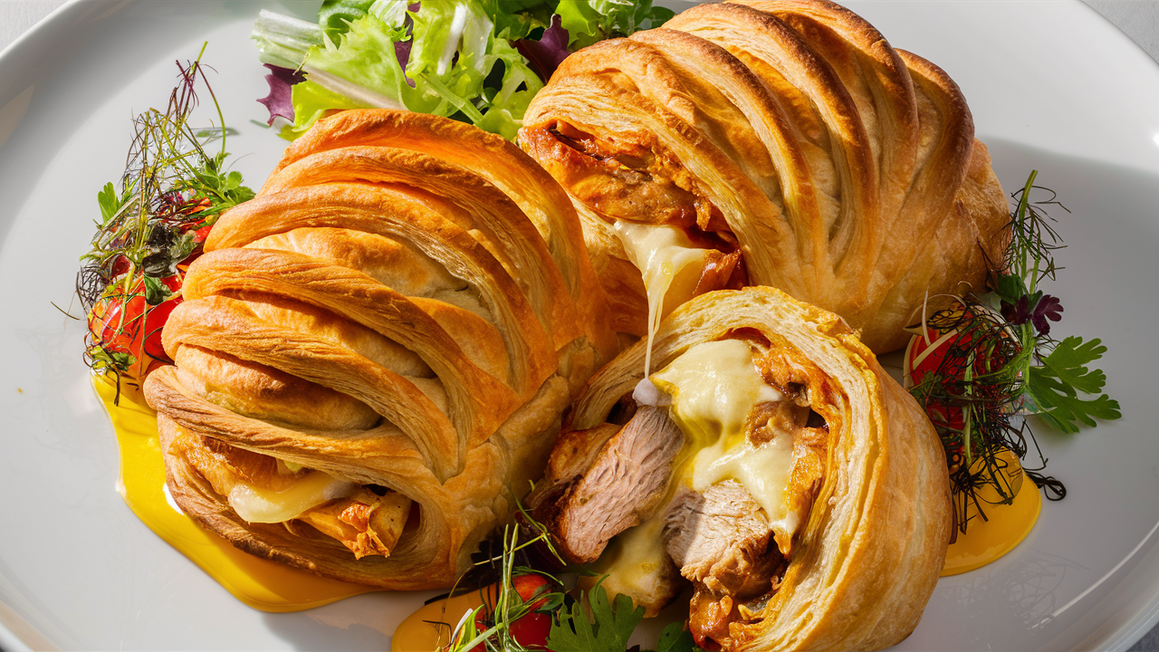 chicken and cheese jalousie recipe